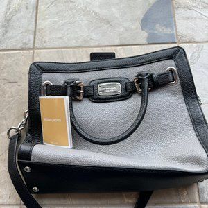 Black & Grey Michael Kors Purse